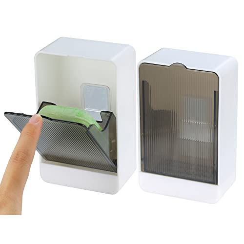 HANCELANT Wall-Mounted Soap Dish - 2 Pack Bar Holder with Drain