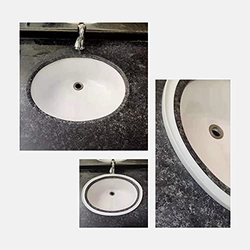 39 Inch Self-Adhesive Water Barrier for Sink & Shower, White