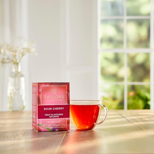 Taylors of Harrogate Sour Cherry Herbal Tea - 20 Tea Bags