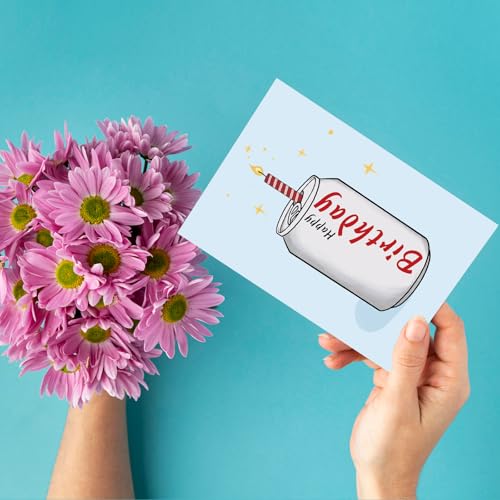 Funny Coke Birthday Card - Humorous Gift for Coke Lovers