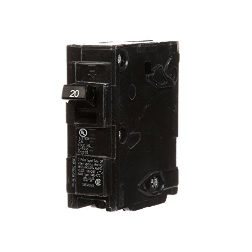 Siemens Q120 20-Amp Single Pole Circuit Breaker - 1 Pack, QP Type, 120V