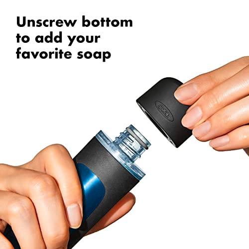 OXO Good Grips Soap Dispensing Dish Scrub with Scraper