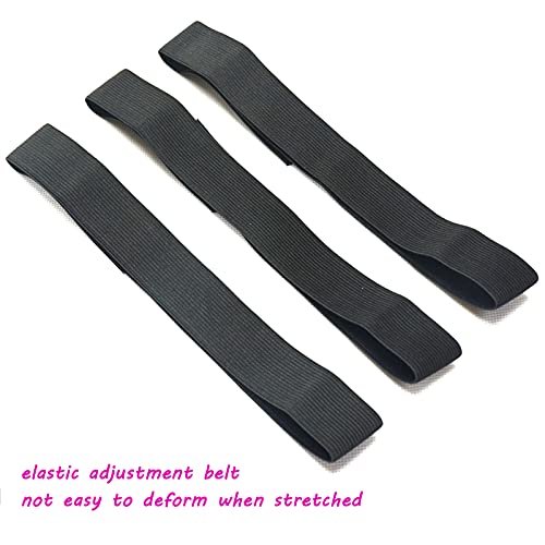 BLUPLE 3 Pcs Elastic Wig Band for Lace Melting and Edge Laying
