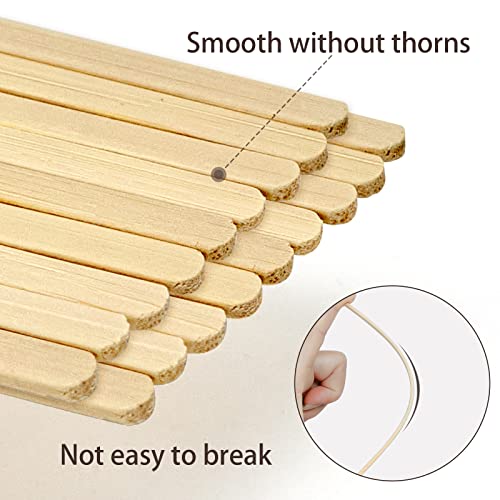 Boesma 250 Count Bamboo Coffee Stirrers - 5.5 Inch Smooth & Sturdy