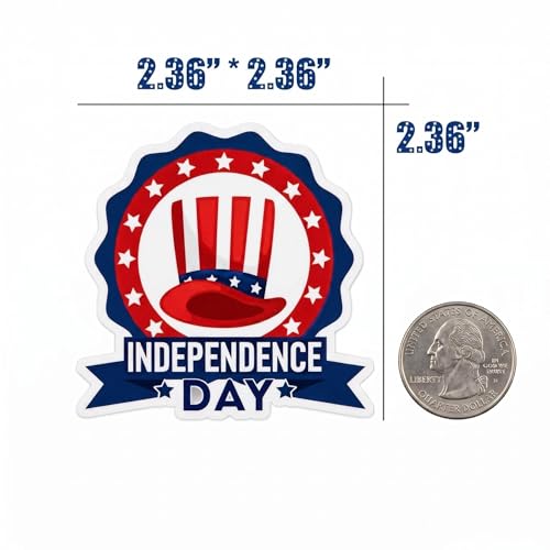 24 Pcs 4th of July Hanging Ornaments - Patriotic Tree Decor