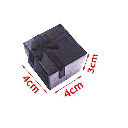 24PCS Cardboard Jewelry Gift Boxes with Inserts for Rings and Earrings