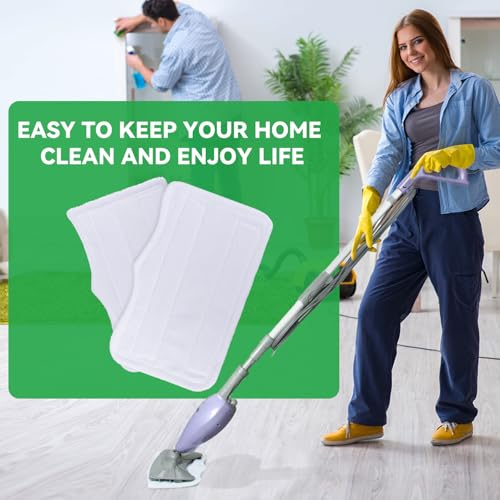 Shark Steam Mop Pads Replacement - Washable Microfiber 5-Pack