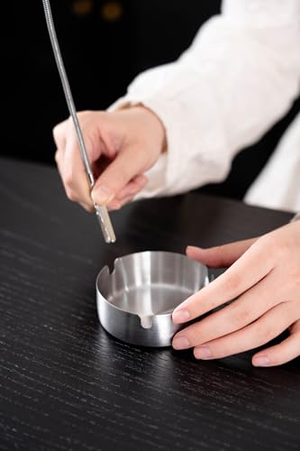 Silver Modern Incense Holder with Adjustable Metal Stand