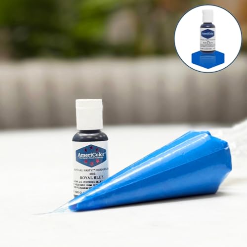 AmeriColor Royal Blue Soft Gel Paste Food Color - 0.75 oz