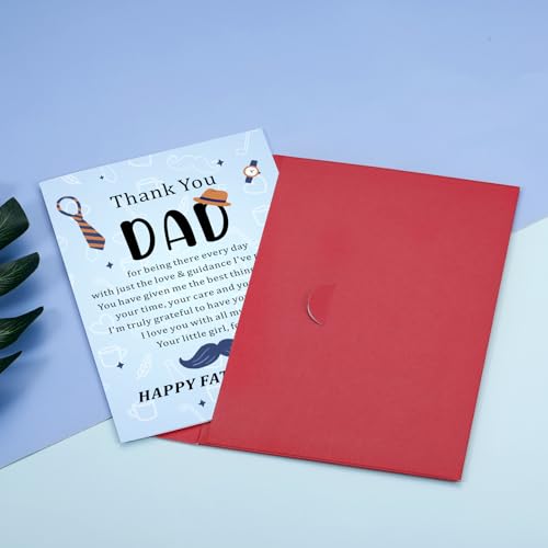 Happy Father's Day Card for Dad, Stepdad, or Grandpa - Perfect Gift