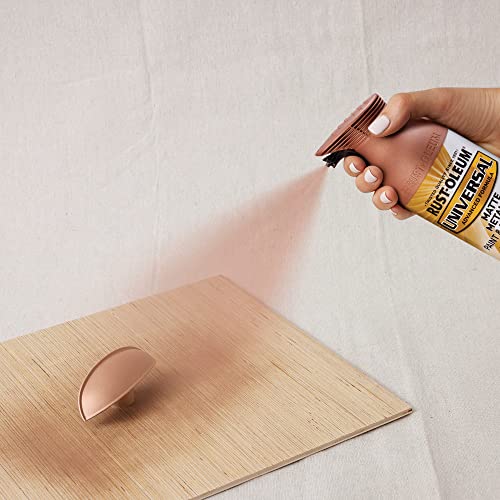 Rust-Oleum Universal All-Surface Metallic Spray Paint, 11 oz, Matte Copper