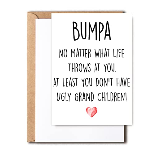 Funny Grandchildren Greeting Card - Birthday & Father's Day