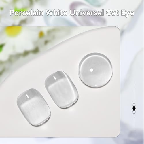JODSONE Moonlight Silver Cat Eye Gel Nail Polish with Magnet