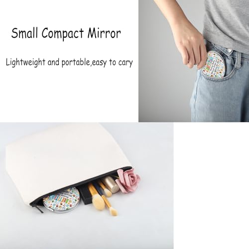 Dietitian Compact Makeup Mirror Funny RD Nutritionist Graduation Gift