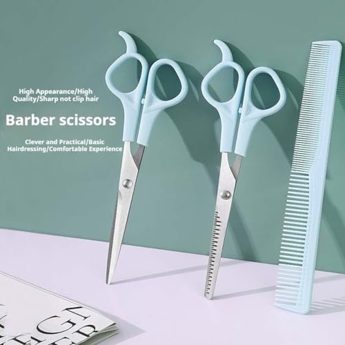 TIKMOON Professional 6.7-Inch Hair Cutting Shears and Thinning Scissors Kit