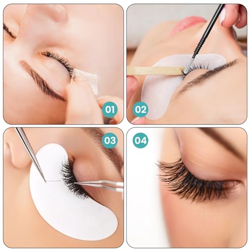 AUUTI 200 Pcs Disposable Micro Brushes & Mascara Wands for Eyelash Extensions