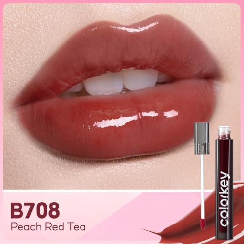 COLORKEY Air Lip Glaze Gloss B708 - Lightweight Hydrating Lip Tint