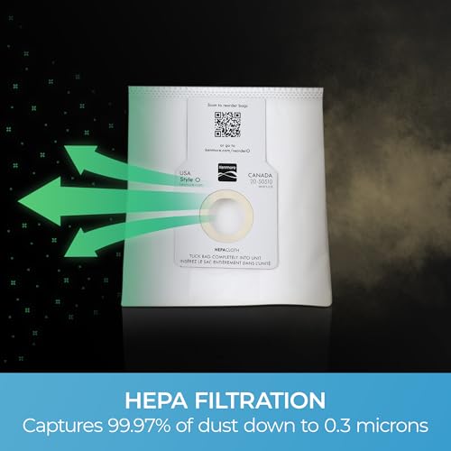 Kenmore Type O HEPA Vacuum Bags for Upright Vacuums - 2 Pack