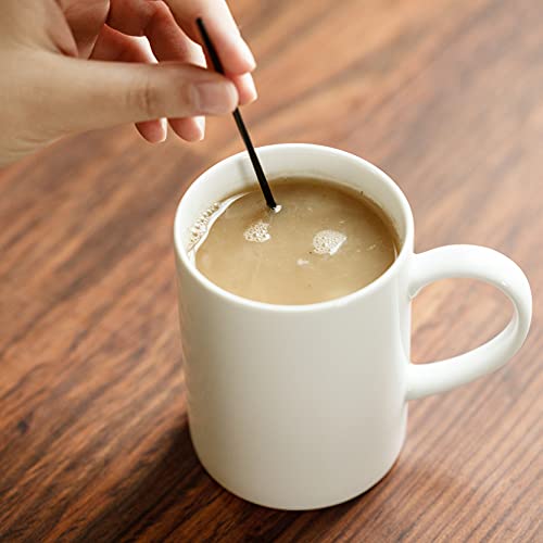Chef Craft 5-Inch Black Coffee Stirrer Straws – 150 Pack