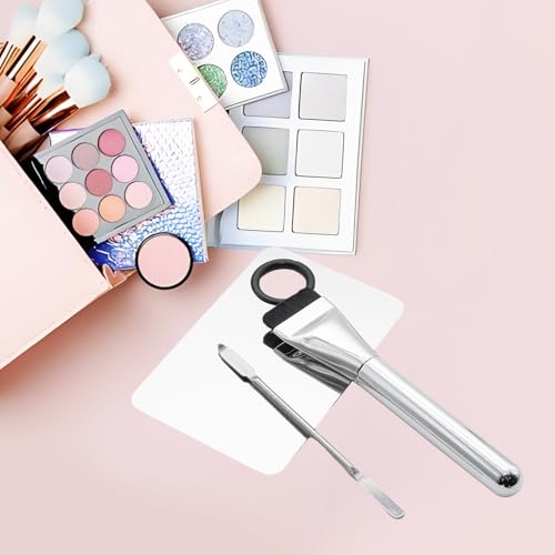 Makeup Mixing Palette with Spatula and Foundation Brush Set