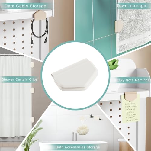Magnetic Silicone Shower Curtain Clips - 3 Pack, Waterproof & Easy Install