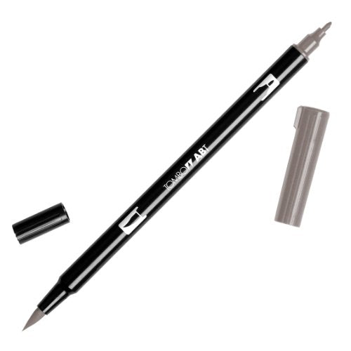 Tombow Dual Brush Pen Art Marker - Warm Gray 2, 1-Pack