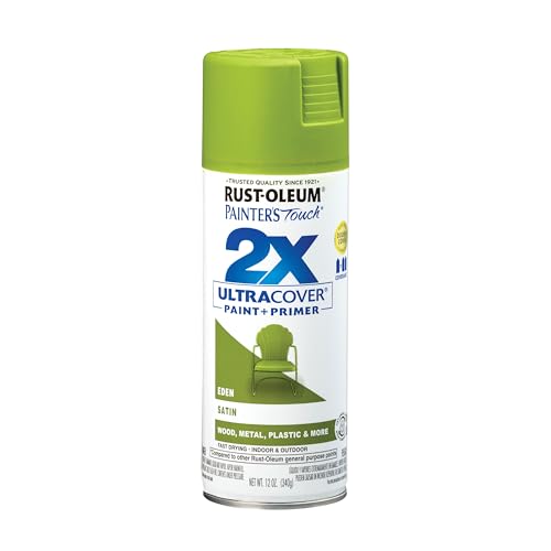 Rust-Oleum Painter's Touch 2X Ultra Cover Satin Spray Paint, Eden