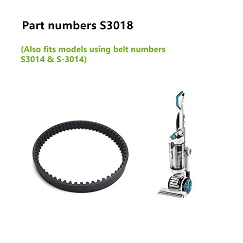 Replacement Vacuum Belt for Eureka FloorRover S3018 - 2 Pack