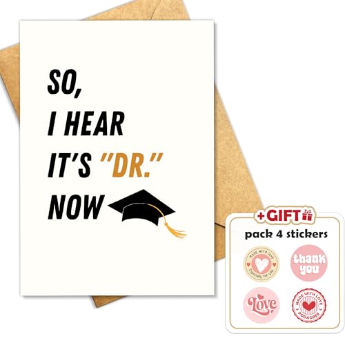 Funny Doctor Graduation Card 2026 | Medical School Congrats