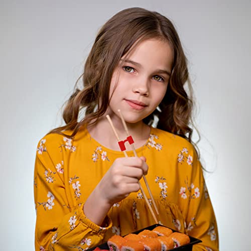 5 Reusable Chopstick Helpers for Beginners - Multicolor Training Aids