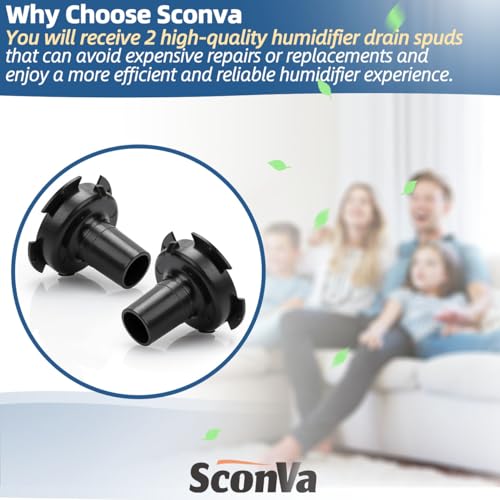 Sconva 4223 Drain Spud for Aprilaire 500, 550 & 600 Series Humidifiers Replacement Part