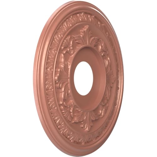 Ekena Millwork 16" Baltimore Ceiling Medallion - Pearl Metallic Pink