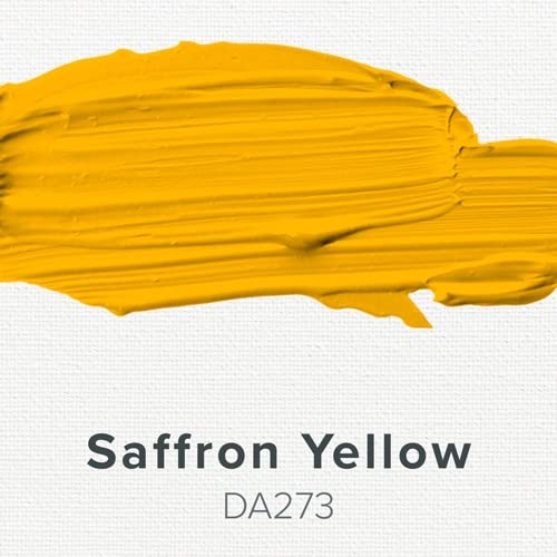 DecoArt Americana Acrylic Paint 2oz - Saffron Yellow, Non-Toxic