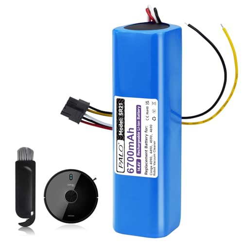 Palogreen 6700mAh Replacement Battery for Conga Robot Vacuums 4090-4690 Ultra