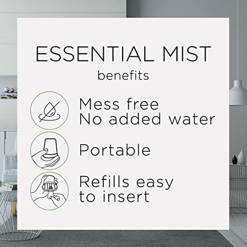 Air Wick Essential Mist Diffuser Refill Hibiscus & Blooming Orchids 2 Pack 0.67 Fl Oz