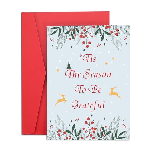 Fleure Esme Christmas Thank You Cards with Envelopes
