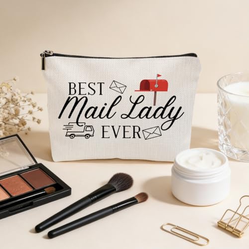 Mail Carrier Makeup Bag Postal Worker Gift Travel Organizer Pouch