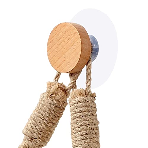 Vintage Hemp Rope Toilet Paper Holder - Wall-Mounted Nautical Towel Rack