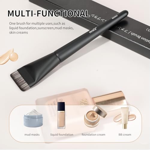 MSQ Ultra-Thin Flat Foundation Brush & Face Mask Spatula Brush