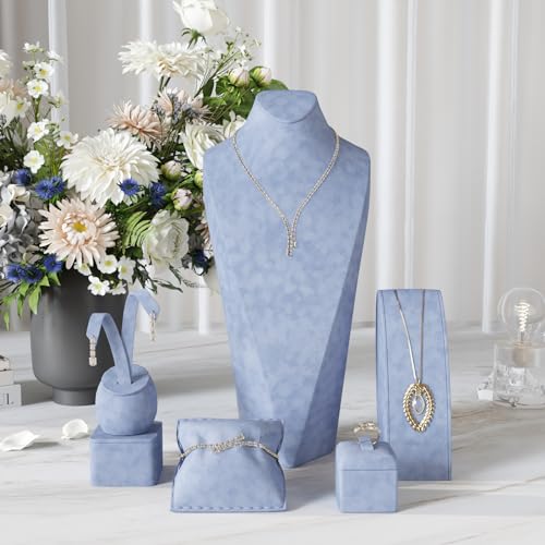 CRE8TIVE Velvet Drawer Liner, Peel and Stick Felt Fabric, Light Blue 12x80"