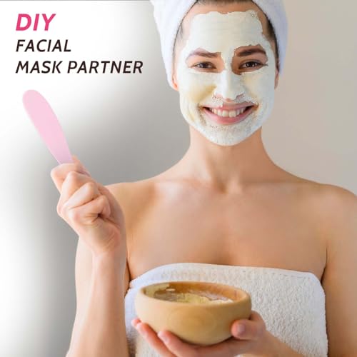 Mozeat Lens 5Pcs Plastic Face Mask Spatula Set for Skincare and Lotion