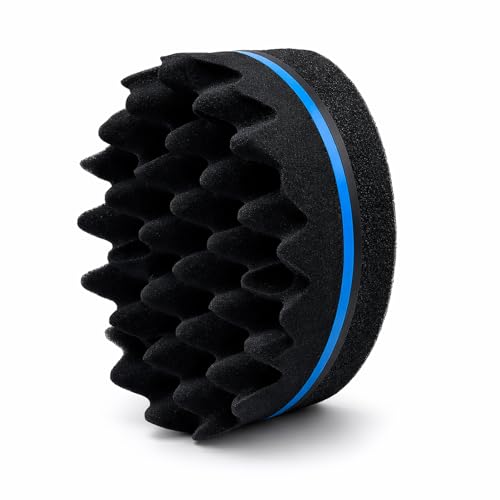 Hair Twist Curl Sponge Brush Dual-Sided Afro Coil & Dread Styling Tool