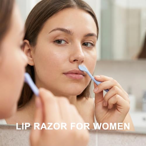 6 Pcs Eyebrow Razor for Women Face Hair Remover Trimmer with Precision Cover