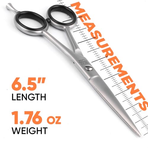 SIZZO 6.5" Professional Hair Cutting Scissors for Salon Barbers and Stylists