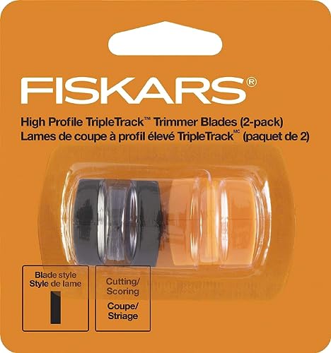 Fiskars TripleTrack Replacement Blades, Style I, 2-Pack - Durable Steel