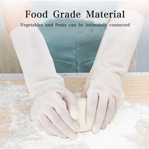 Durable Cleaning Gloves for Kitchen & Pet Care - Medium Size