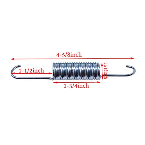 Yoogu 4-5/8 Inch Recliner Sofa Chair Tension Springs - 2 Pack Replacement Parts