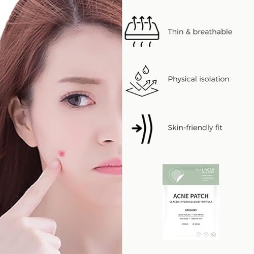 Safirst Hydrocolloid Acne Patches 36 Count Invisible Blemish Spot Stickers