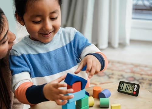 Teacher Created Resources Magnetic Digital Classroom Timer - Black