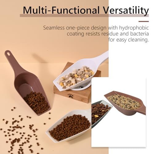 Dog Food Scoop with Measuring Lines - 2 Cup Capacity